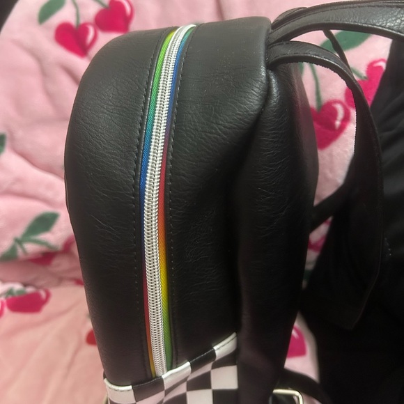 Bioworld Nintendo Super Mario Kart Rainbow Road Mini Backpack - Picture 3 of 4